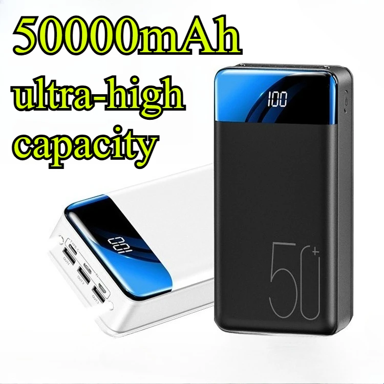 

50000mAh Super-large Capacity Power Bank for Outdoor Use Portable Charger