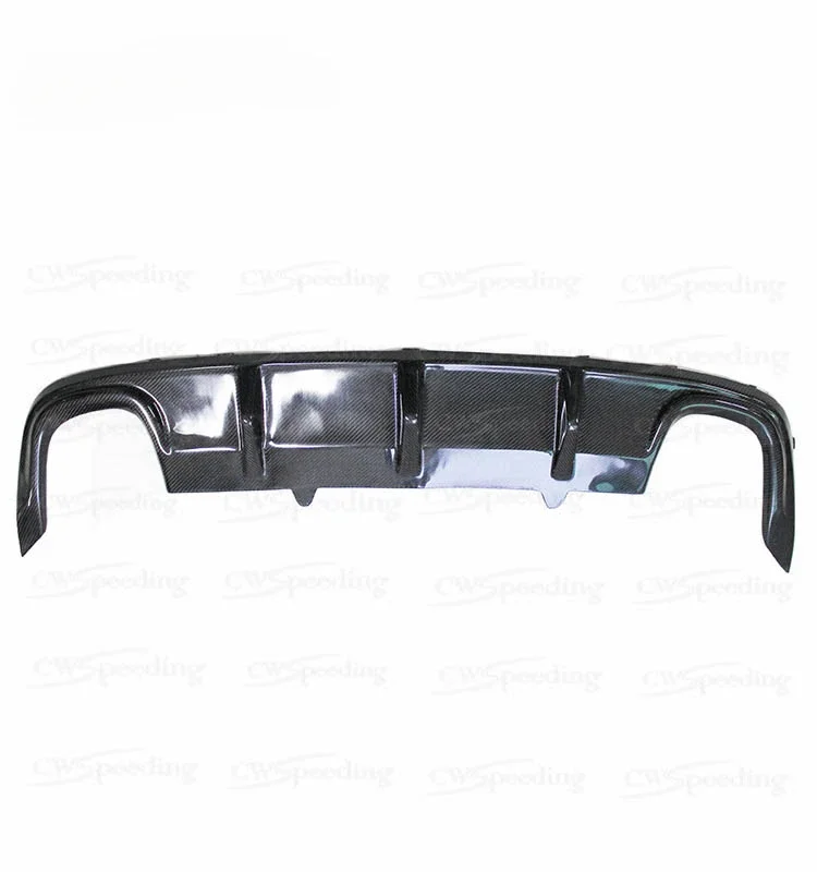 2009-2012 CARBON FIBER REAR BUMPER LIP REAR DIFFUSER (T-4) FOR VW PASSAT CC