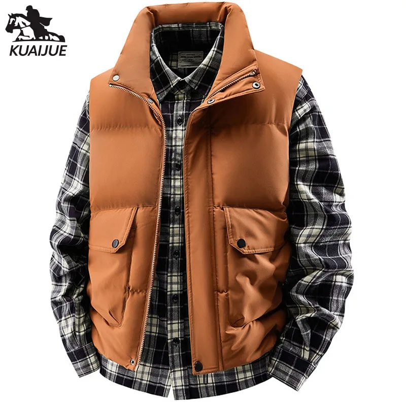 Chaleco для мужчин Otoño Adding флисовый новый empalme hombres de mediana совет enjuague chaleco casual de negocios chaleco casual