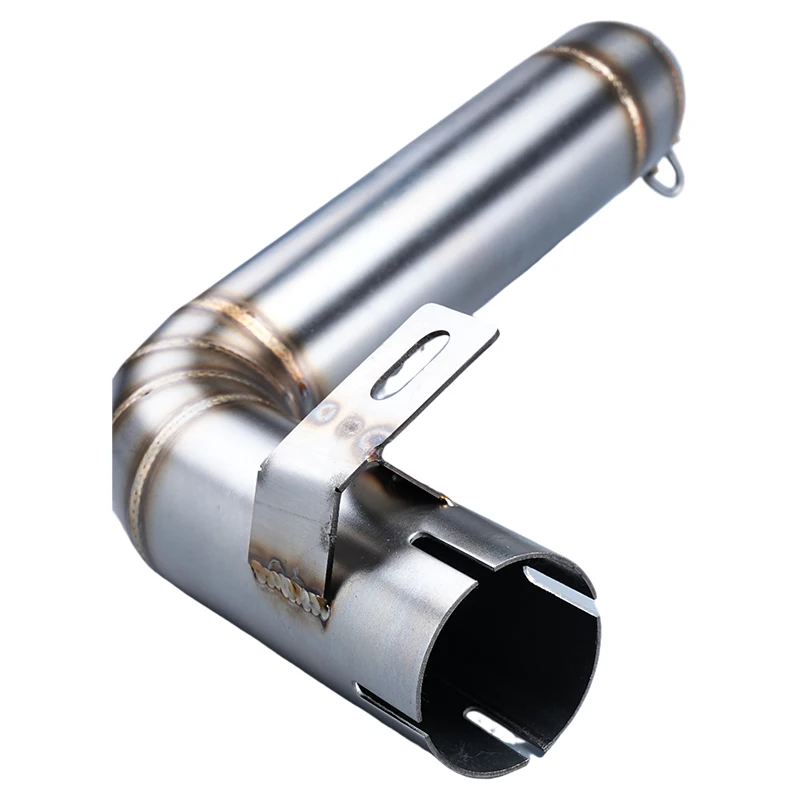 Slip On For Duke 125 200 390 RC390 2011-2016 Motorcycle Exhaust Middle Link Pipe Stainless Steel Modified Escape Muffler Tube - view 6