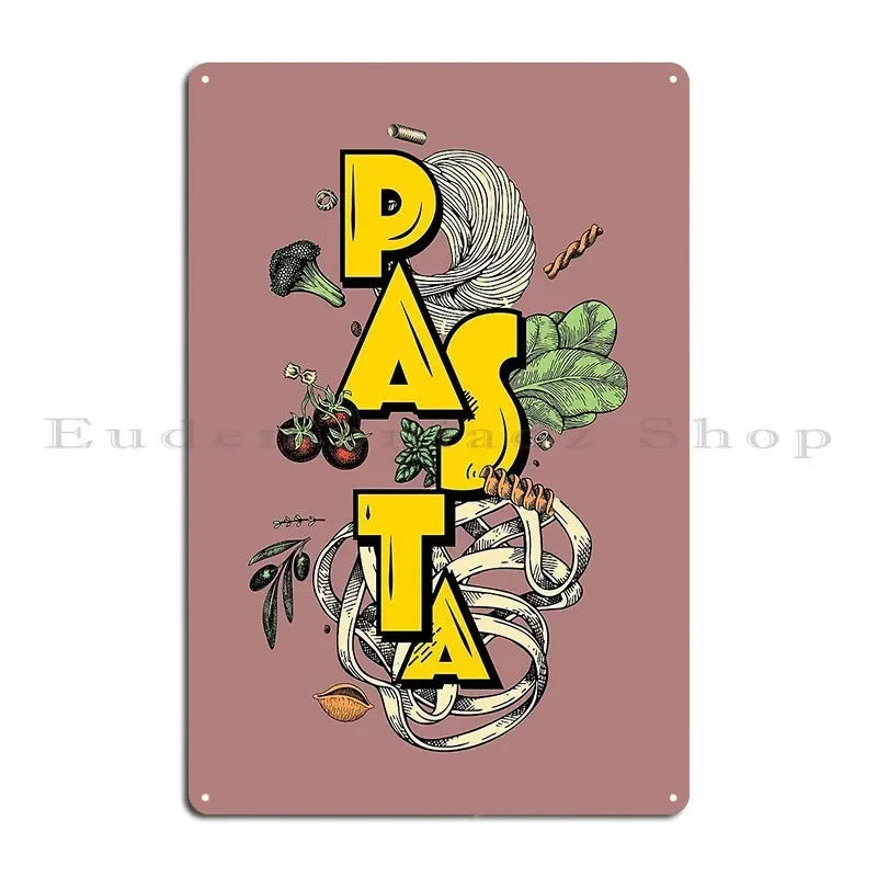 The Ultimate Pasta Metal Sign Wall Pub Garage Cave Printing Club Tin Sign Poster