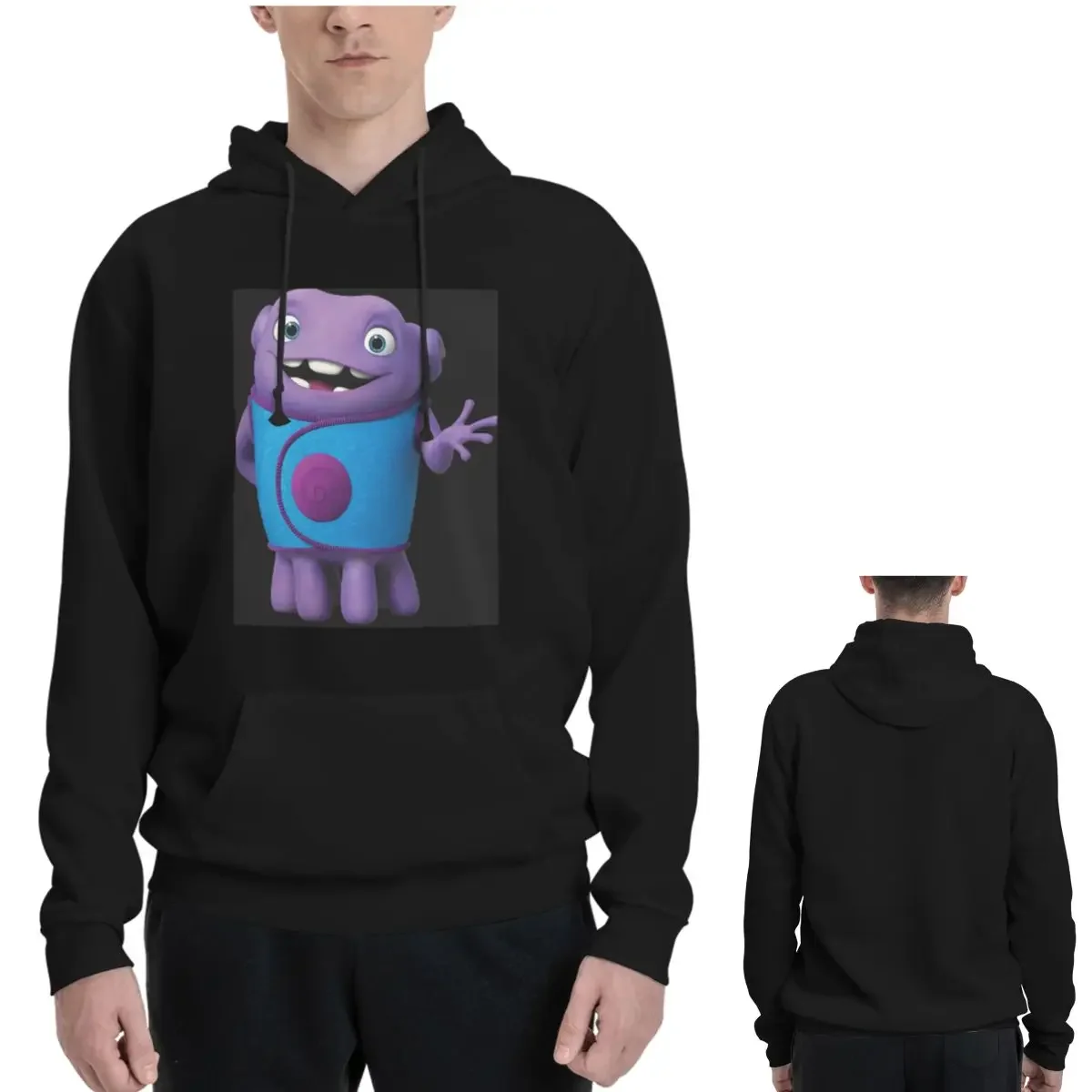 

Oh The Boov толстовки для мужчин и женщин, повседневный пуловер, толстовка в стиле Харадзюку, уличная одежда с длинными рукавами, осень-зима