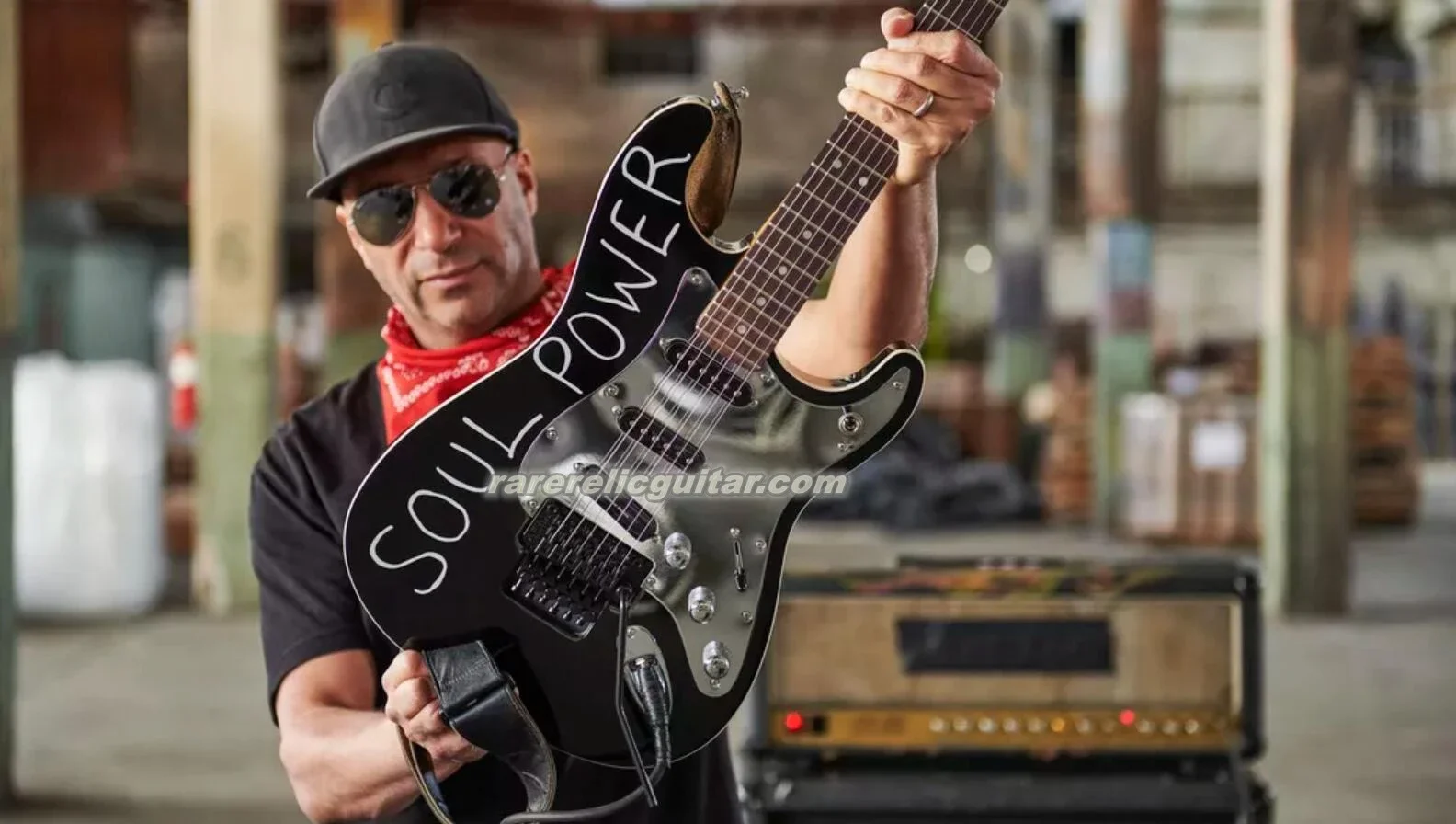 

Tom Morello Soul Power черная электрическая гитара Floyd Rose Tremolo мостовая гайка хромированная накладка