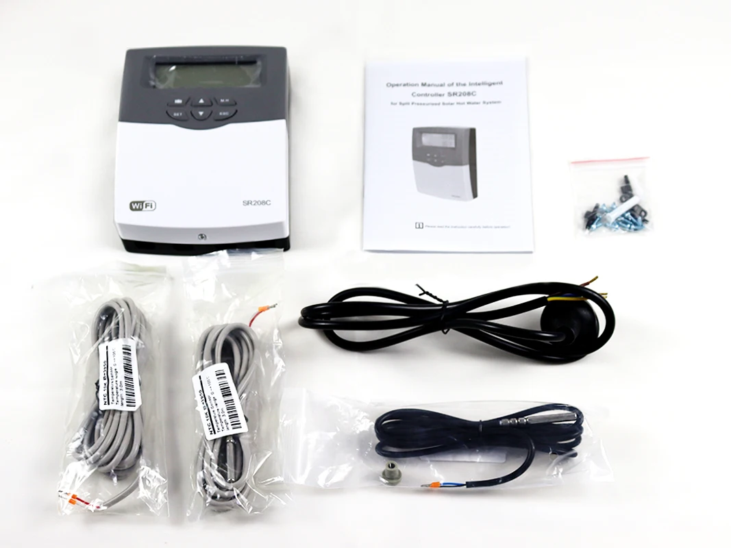 WIFI 110V controller of solar water heater, used for separated pressurized solar hot water system