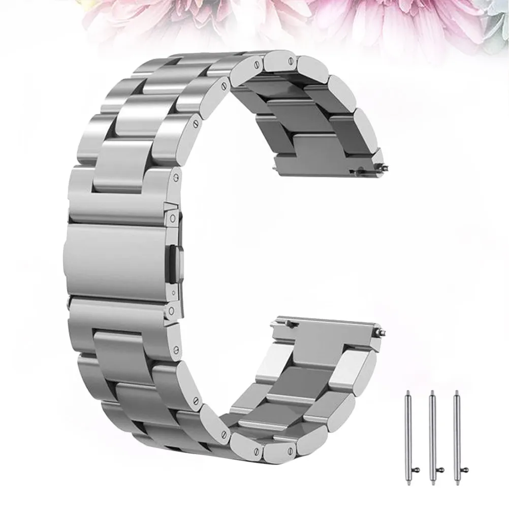 Steel Watch Bracelet Replacement For Outdoor Watch Strap Office Worker 24MM Stainless Band Top Class Clasp Strong
