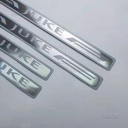 For Nissan JUKE 2010 2011 2012 2013 2014 2015 2016 2017 2018 2019 2020 Door Sill Scuff Plate Guard Pedal Protector Trim
