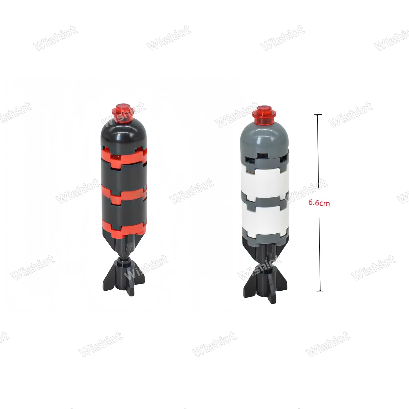 MOC 빌딩 블록 어뢰 로켓 미사일 위성 레이더 발사기 작은 입자 벽돌 군사 장면 모델링 기술 부품