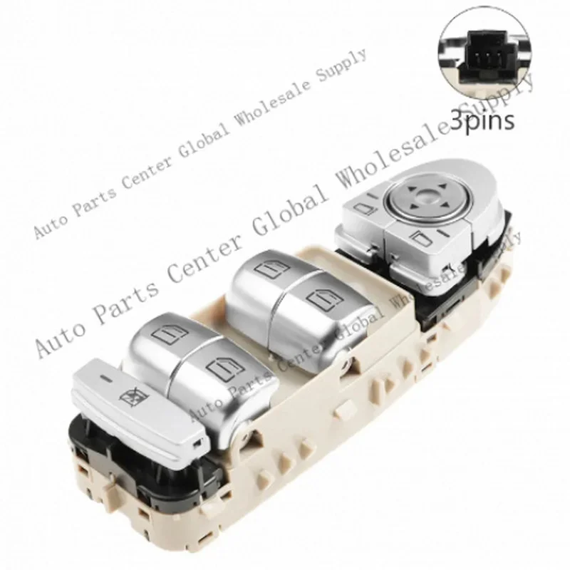 L+ Beige Power Window Switch 2139050000 For Benz C180 C200 C300 GLC200 GLC300 3