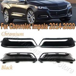Front Bumper Fog Light Grille For Chevrolet Impala 2014 2015 2016-2020 GM1039166 13730161 23455346 GM1038166 13730162 23455347