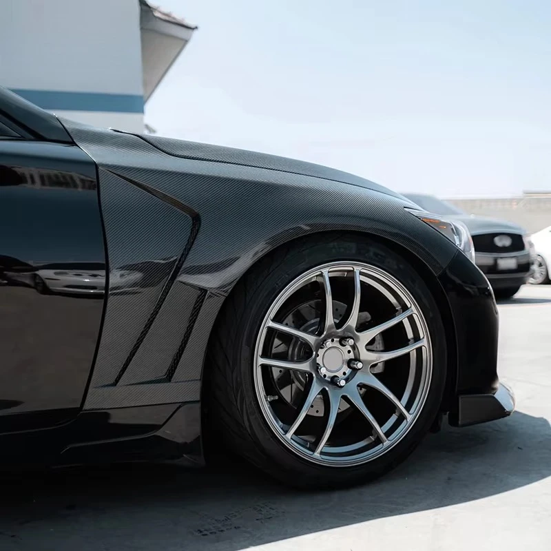 

Glamorous FORInfiniti Q50 MRD Front Side Fender Real Carbon Fiber