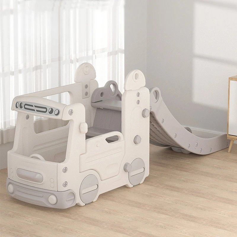 

Kids Toddler Slide Swing Playset Home Backyard Garden Baby Play Gym Safe Thick Non Slip Durable Easy Assembly Household Play