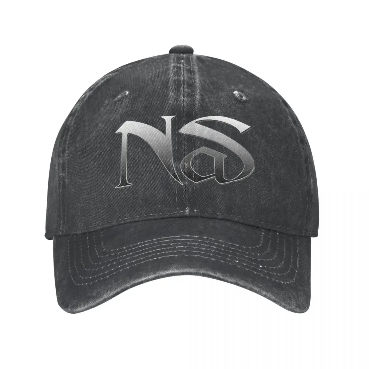 Nas Illmatic Album Logo Baseball Cap Accessories Vintage Distressed Cotton Rapper Hiphop Dad Hat Unisex Style Outdoor Activities