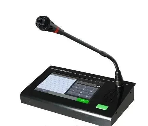 IP system Microphone host XBPA-5800B(support sip agreement ) Intercom System equipment manufacturer