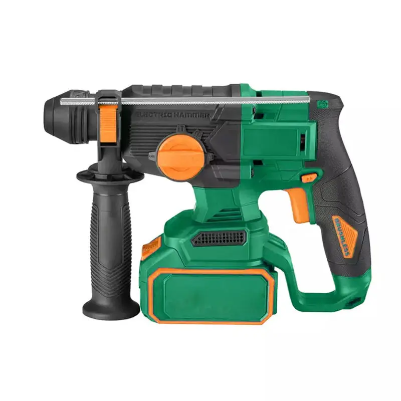 Brushless Cordless Rotary Hammer Drill With 3 Mode Function for Concrete Drilling Demolition and Heavy Duty Construction Work