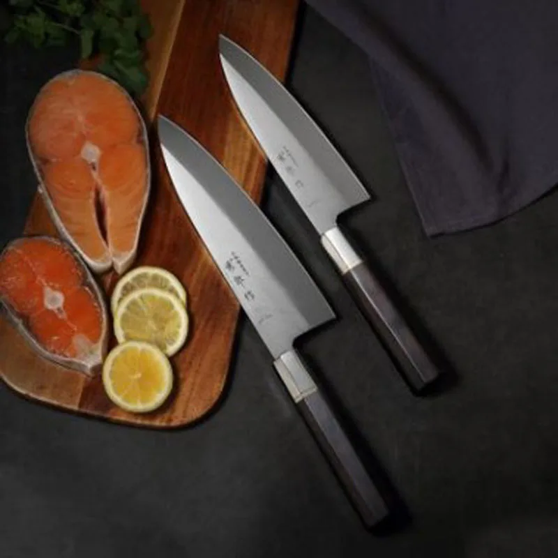 

Japanese Deba Luxurious Professional Deba Knife Fish Knife Japanese Sashimi Sushi Salmon Beef Knife Cooking Cleaver Knives