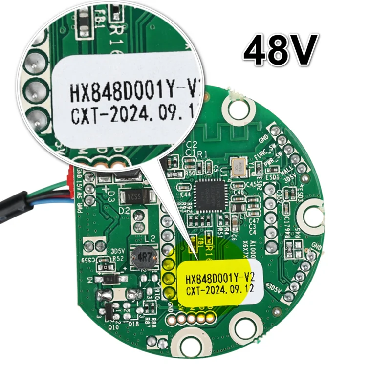

48V 15A Dashboard For HX X8 Electric Scooter LED Display Screen PCB Board Speed Battery Show Replacement Parts