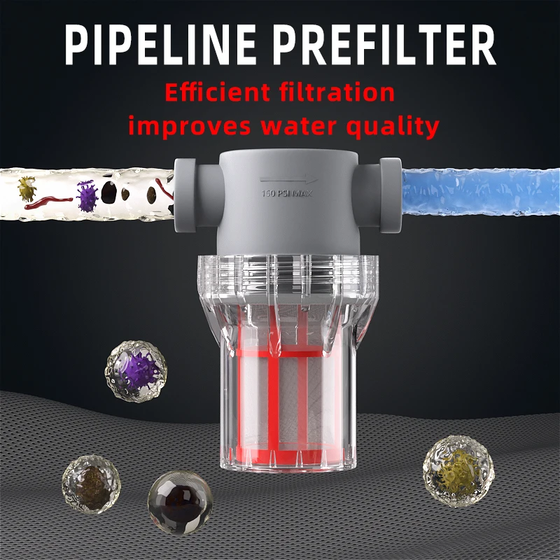 NPT Thread 304 Stainless Steel Filter Screen 80 Mesh Pre Filter Water Pump Filter 1/2 Inch 3/4 Inch 1 Inch Male Pipe Thread Filt