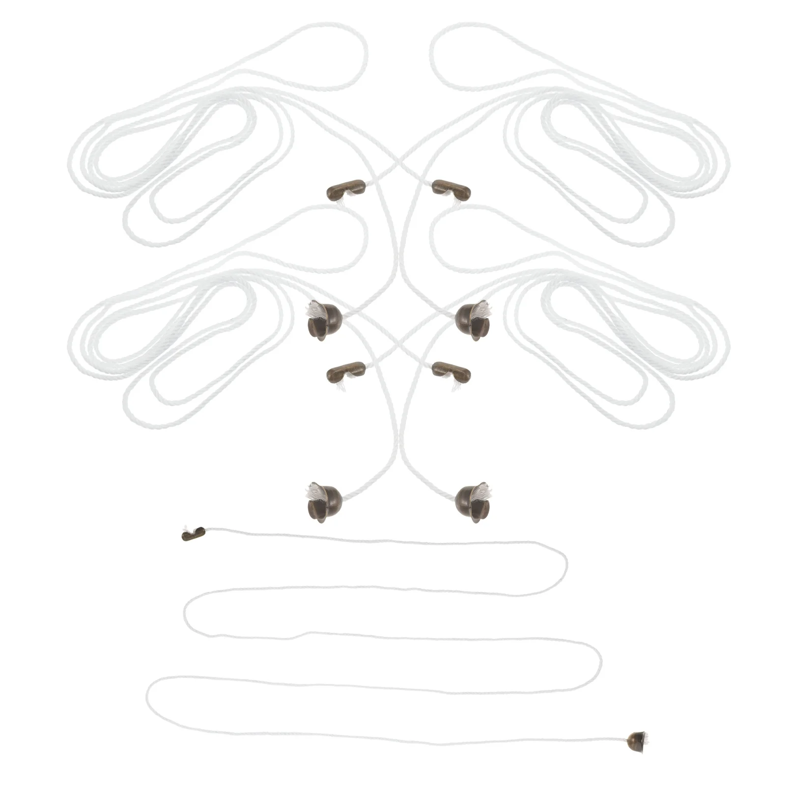 5 قطعة مقبض سحب الحبل التبديل تمديد لمروحة السقف ضوء سحب سلسلة سلسلة الحبل لتركيبات الإضاءة مروحة التحكم #6