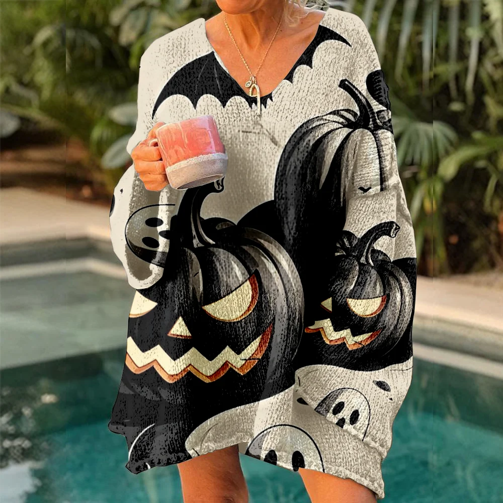 

Autumn Winter Knitted sweaters Halloween Women's Oversized Sweaters 2025 Pullover Trendy Soft Outfits Y2k jumpers for girls