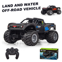 JJRC Q156 Remote Control Toy 4WD Off Road Amphibious Climbing Vehicle Waterproof Stunt Remote Control Car children Toys Gift