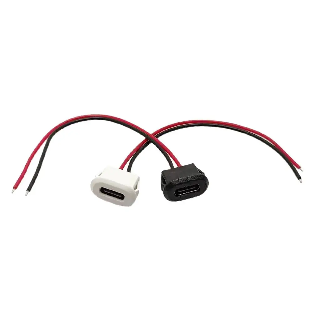 Aksesuarlar yüksek akım hızlı şarj portu kadın soket tip-c konektörü USB-C şarj kartı toka