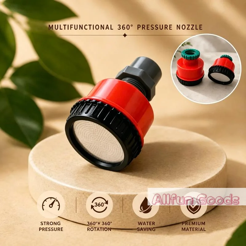 [T5]High-Pressure Shower Head 1000 Ultra-Fine Nozzles Water Saving UV Resistant for Outdoor Pool Side Shower Use