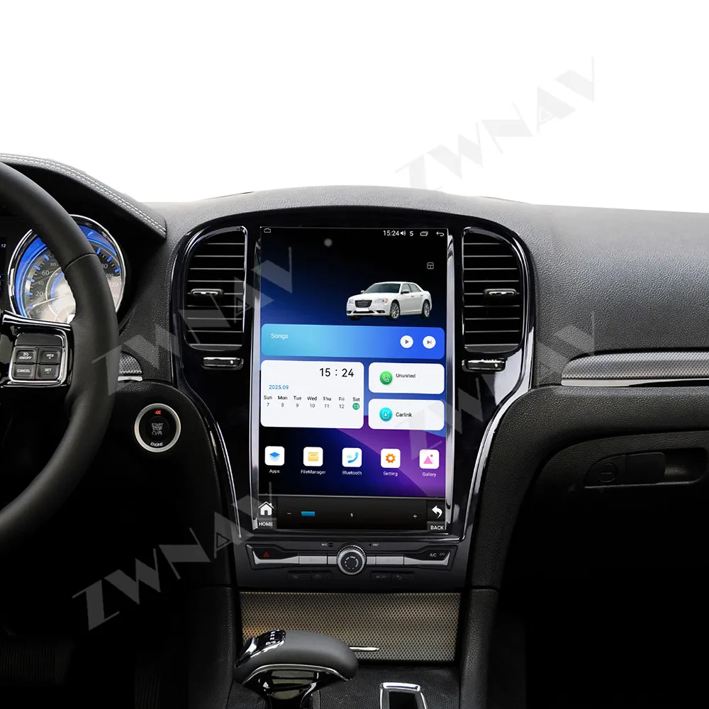 HOT SALE 14.5'' Android 15 For Chrysler 300C 2011-2013 Car GPS Navigation CarPlay HD Touch Screen Head Unit Multimedia Player