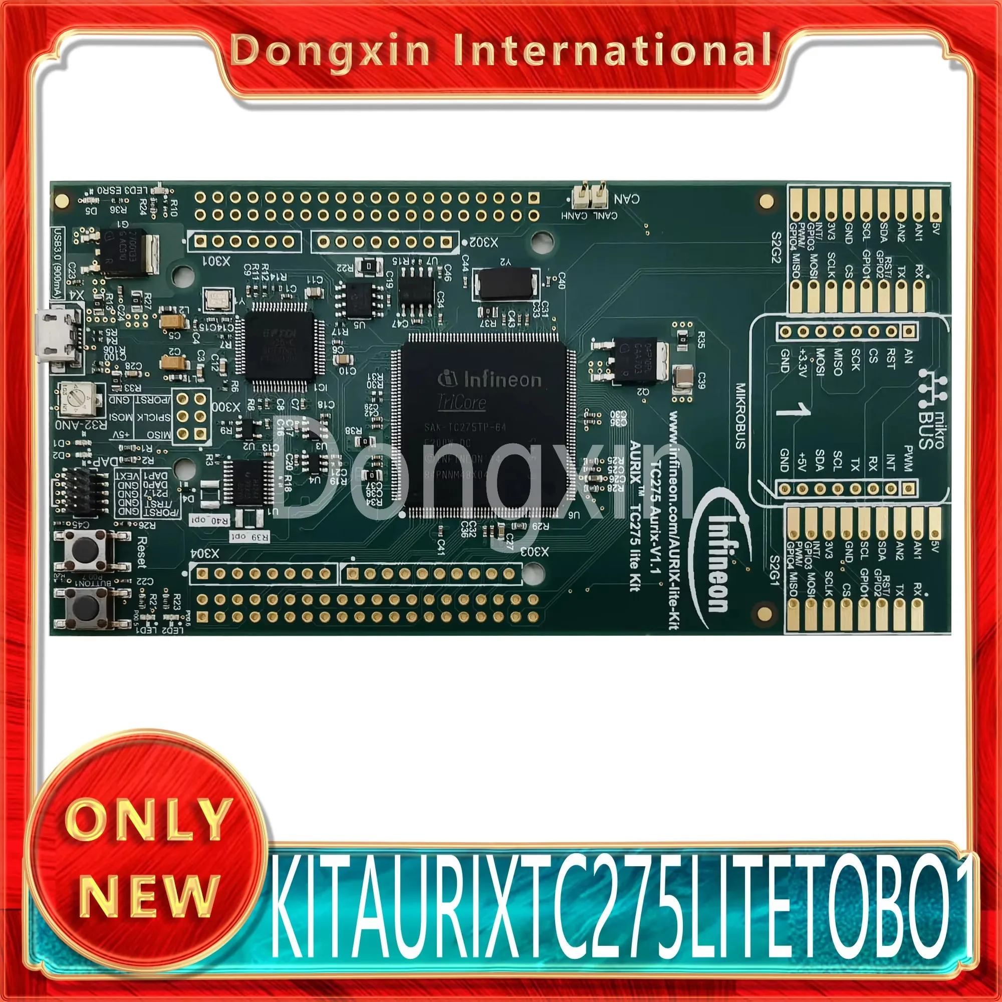 KITAURIXTC275LITETOBO1 TriCore Evaluation Board KIT_AURIX_TC275_LITE