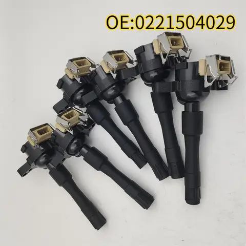 For 6PCS 0221504029 Fits For BMW E36 E46 E39 E38 E53 323i 528i 325xi Ignition Coil 10 best sales bmw e36 touring - №7