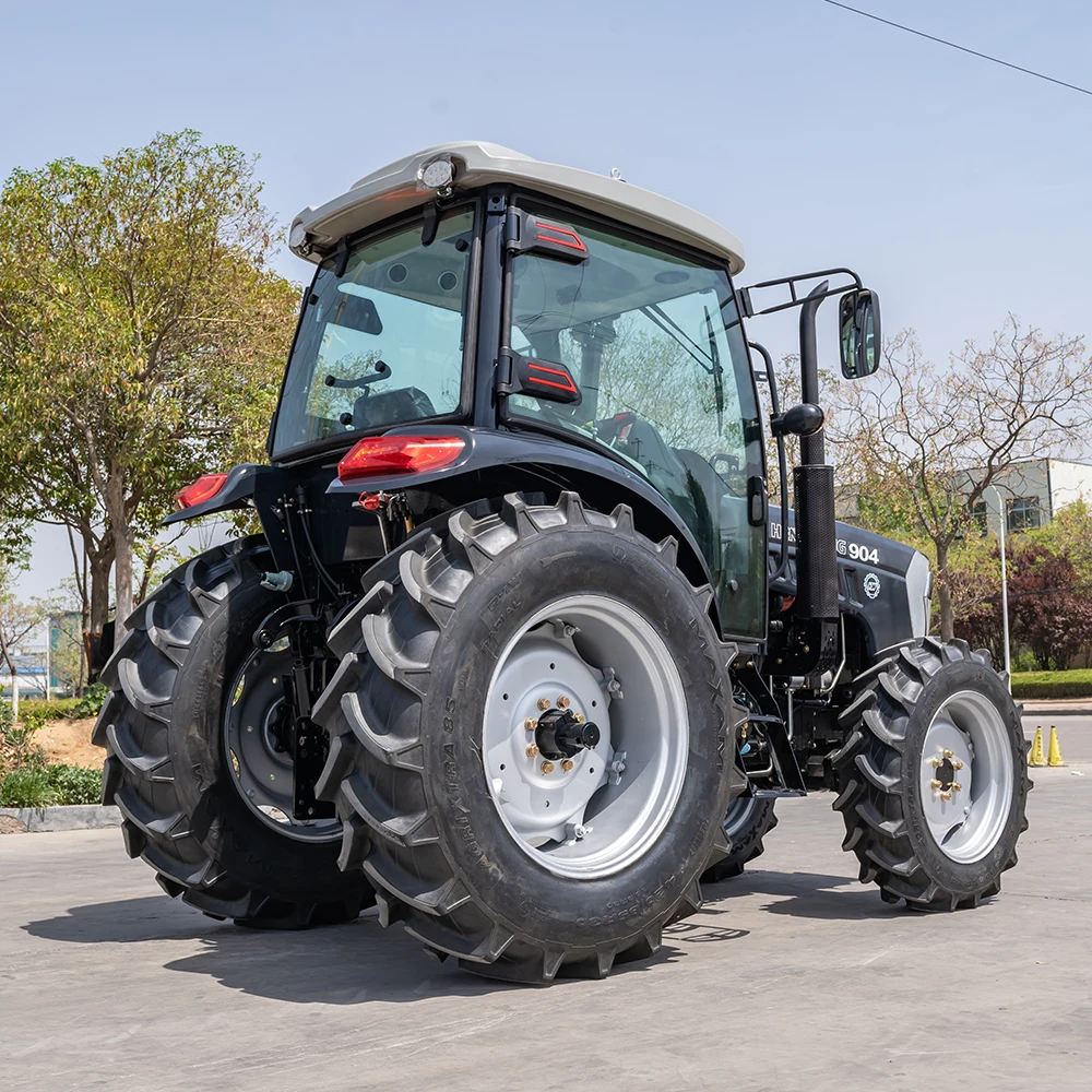 4x4トラクター 70～100馬力 (12F+12R) 全地形対応 四輪駆動 小型トラクター ディーゼル ミニ農場トラクター 農業機械