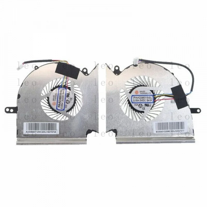 

TT новый для MSI GL75 Leopard 10SER 9SC 9SD MS-17E2 GP75 охлаждающий вентилятор для процессора и графического процессора N414 N417