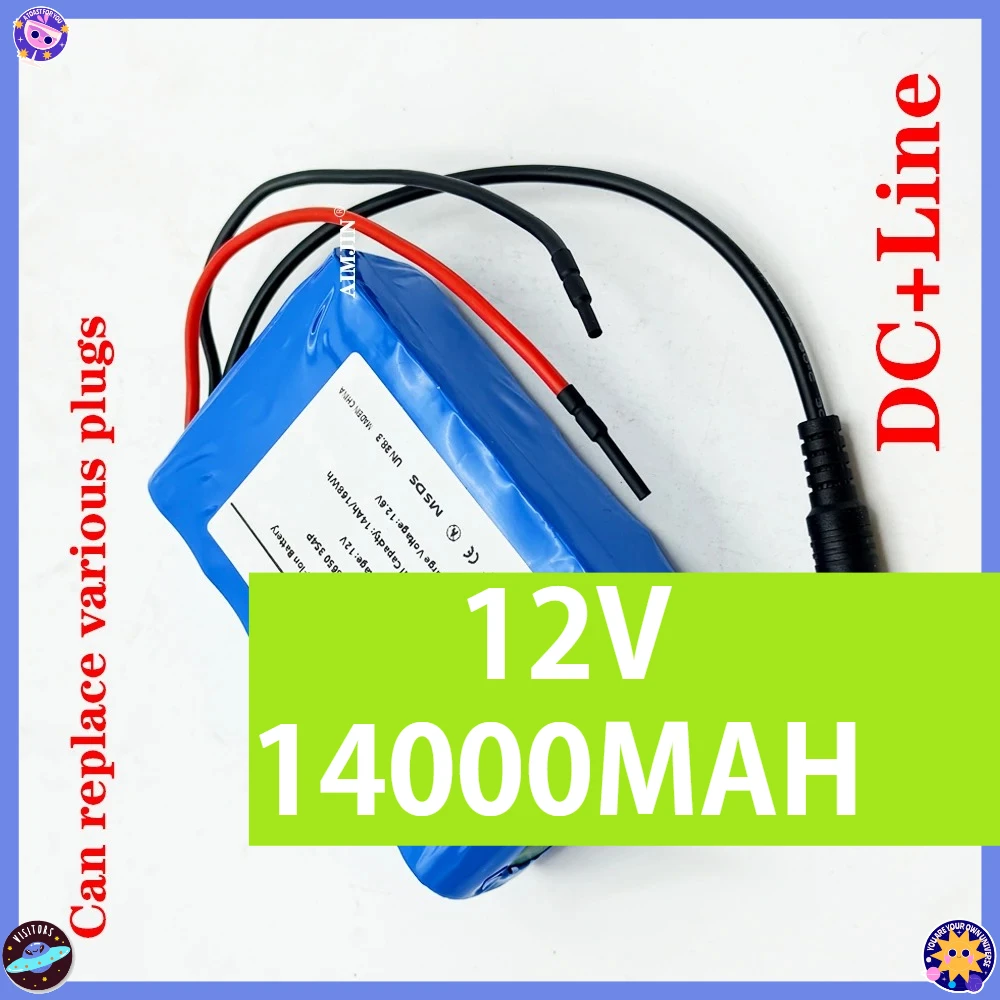 

3S4P Battery pack Protection Board 12V 14000mah battery 18650 Li-ion 14Ah Rechargeable batteries with BMS Lithium