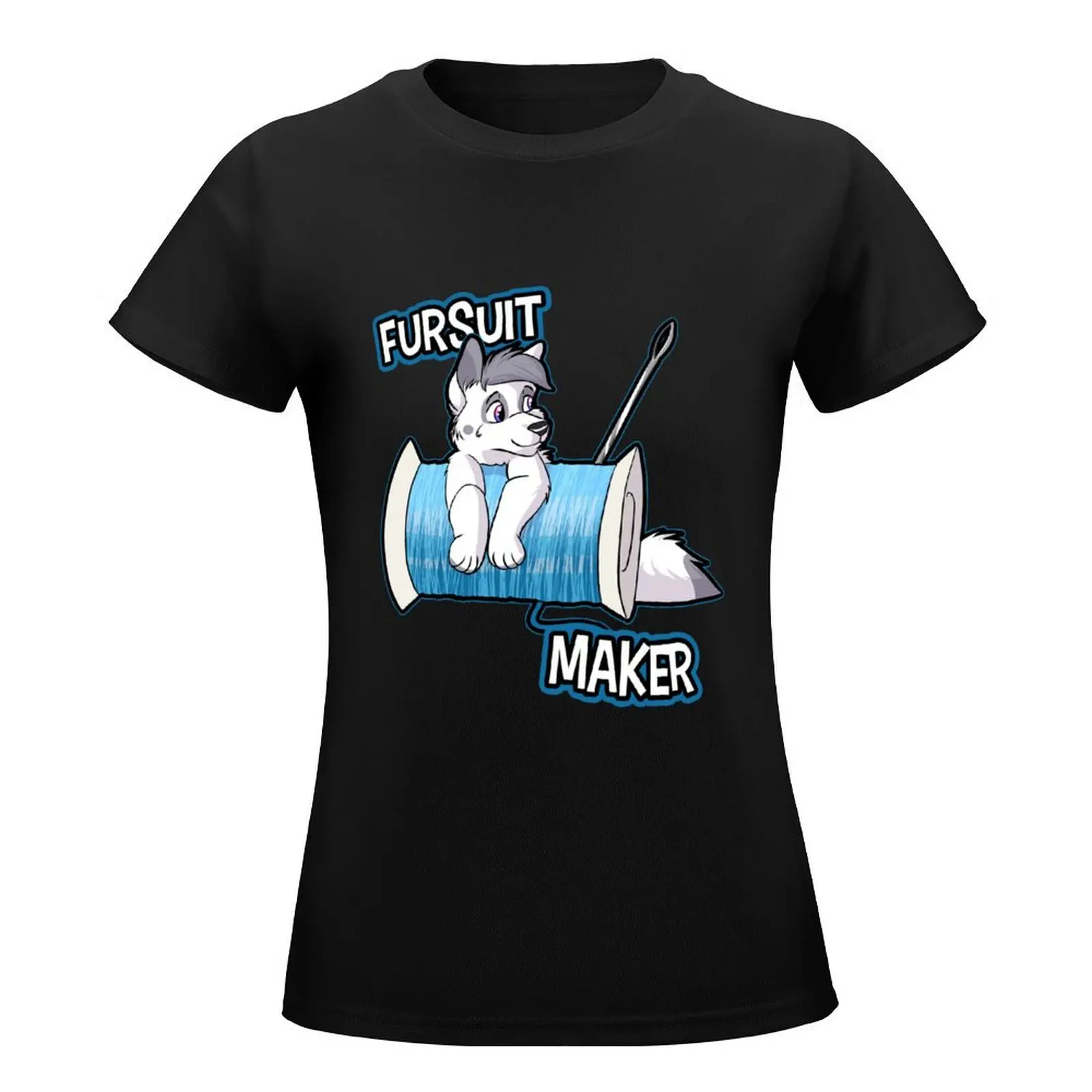 Fursuit Maker T-Shirt Blouse Short sleeve tee hippie clothes summer tops tshirts for Women