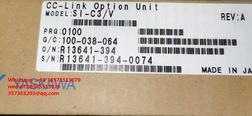 For YASKAWA CC-LINK SI-C3/V Option Unit PROFIBUS-DP Inverter V1000 Special New Authentic