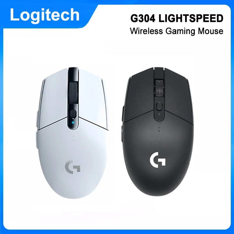 

Logitech G304 LIGHTSPEED Wireless Gaming Mouse 12000DPI Adjustable Optical Bluetooth Mice 6 Programmable Buttons For Logi