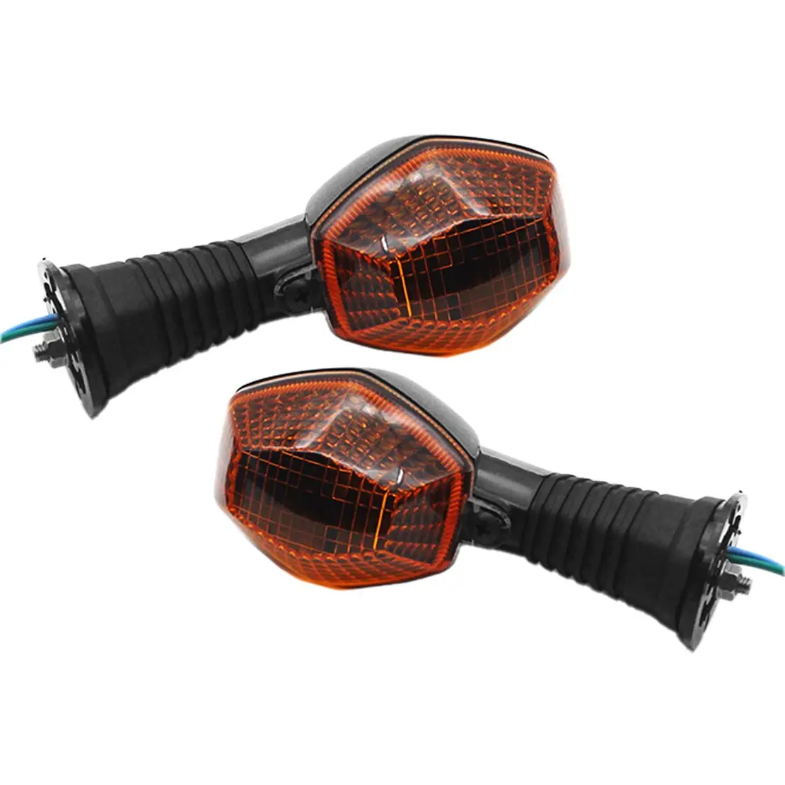 1 Pair Yellow Lens Motorcycle Turn Signal Light Lamp Indicator Fit for Suzuki GSF 1200S 650N/S 1250S Bandit GSX 650F 1250FA