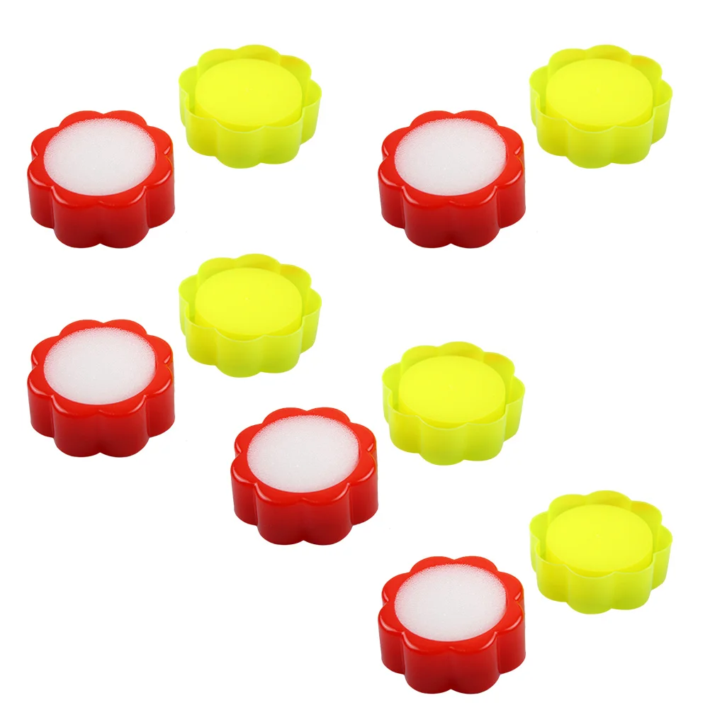 10 PCS Money Counting Hand Wet Device Lightweight Sponge Implement Tank Treasurer Supplies Pool Cotton Plastic Material