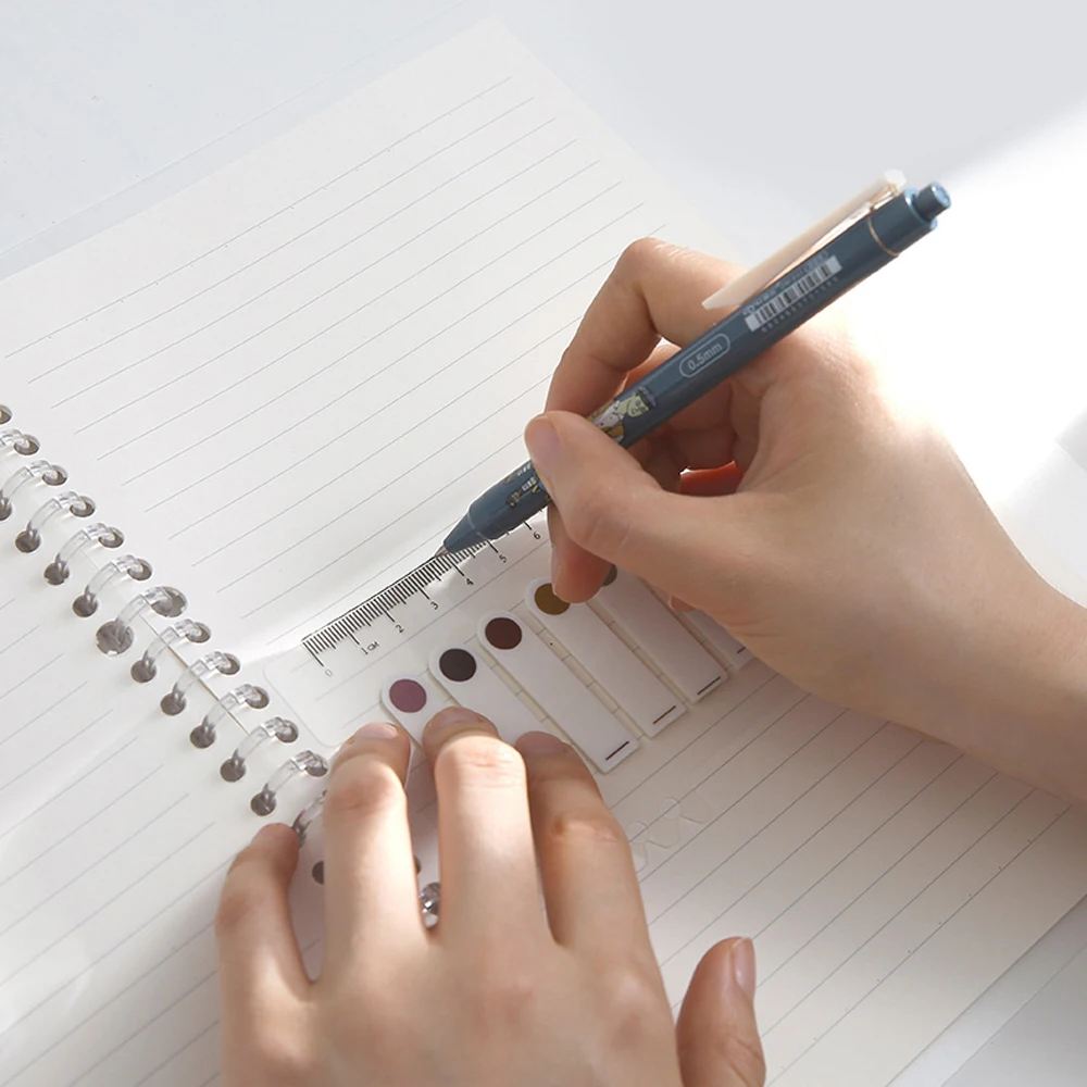 200 fogli Note adesive per studenti Segnalibro Adesivi autoadesivi a fogli mobili Indice Blocco note Segnapagina Bandiere di carta Schede