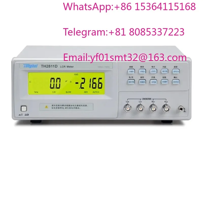 High Precision Digital LCR Bridge Tester Multifunctional Capacitance Inductance Resistance Measuring Instrument Stable Reading