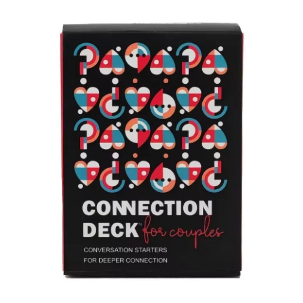 Connection Deck Game Cards - Can Conversation Starters For Deeper Connection ,Couple Dialogue Party Game Cards