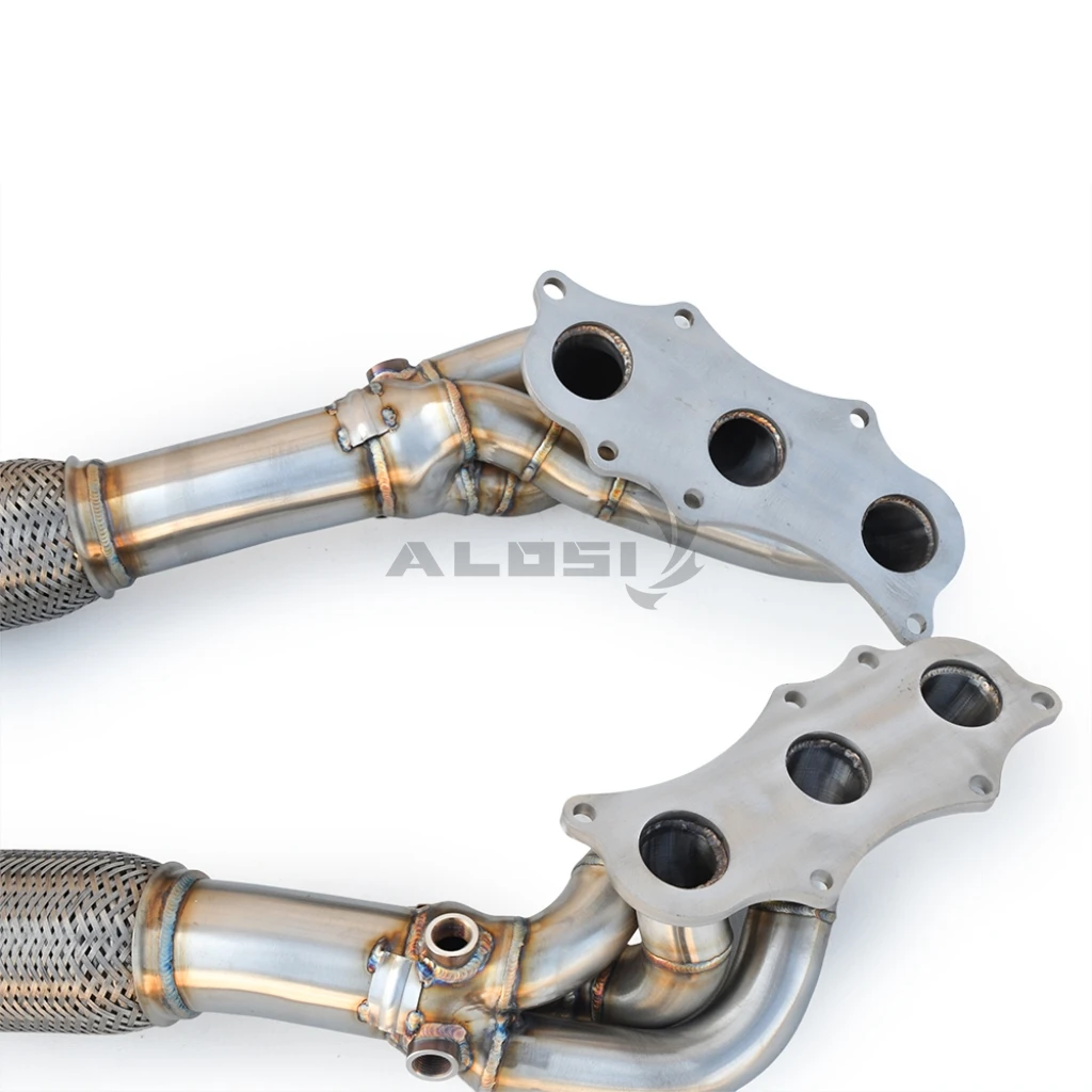 

Выпускной коллектор для Lexus IS350 3.5 XE30 2014-2020 (задний привод), из нержавеющей стали, с глушителем