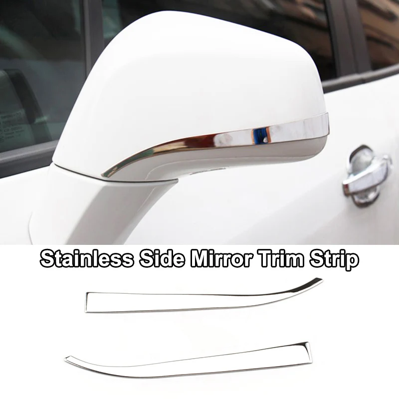 For Buick Encore/Opel/Vauxhall Mokka 2013 2014 2015 2016 Chrome Side Mirror Strip Rear Spoiler Brake Lamp Fog Light Cover Trim