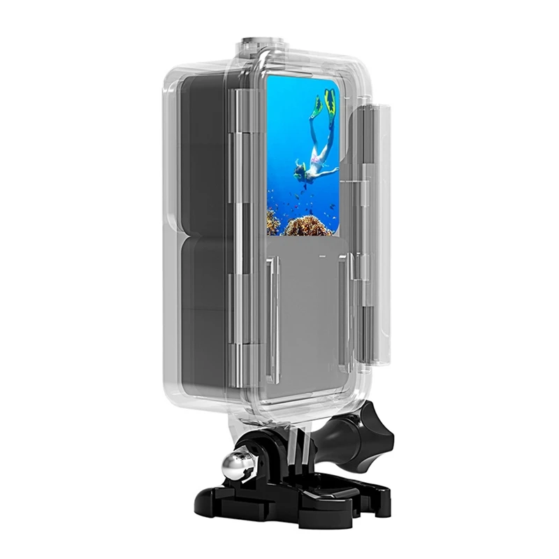 Waterproof Dive Housing Case For DJI Action 2, Protective Case Diving Shell For Action 2 Underwater Action Camera