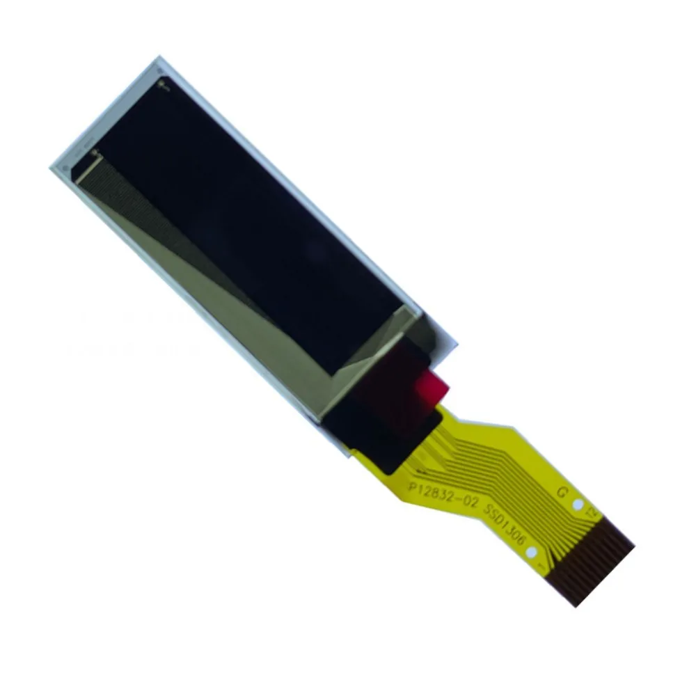 inteligente 0.91 OLED Screen Display 12832 128x32 OLED Screen Board SSD1306 12Pin OLED LCD Display Module