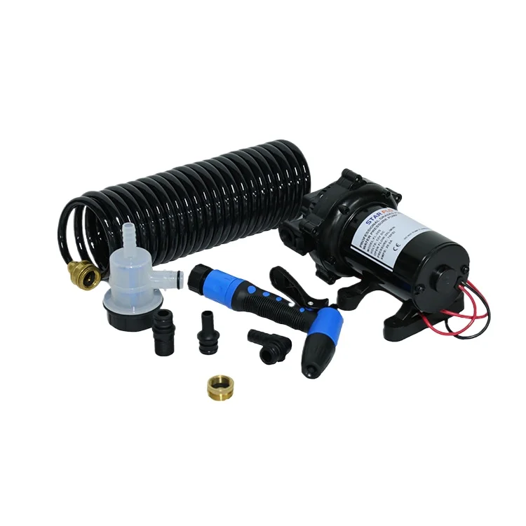 

High pressure flushing truck pump set 12V24V DC electric yacht ship deck diaphragm pump