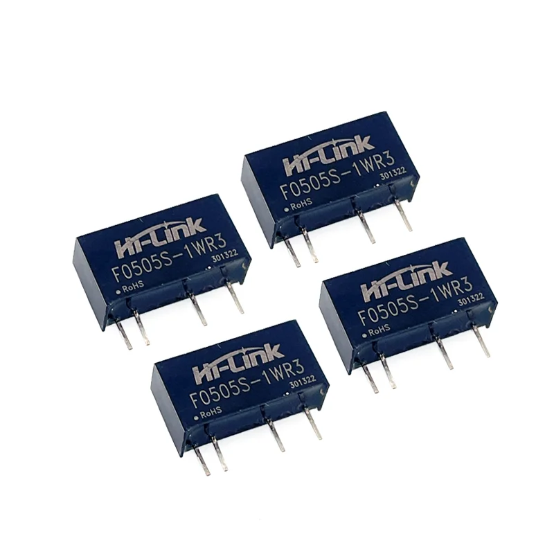 F0505S-1WR3 F0505S-1WR3 3,3 V 5V To 5V 1W RoHS 2400 mA uF 3000VDC изоляционное напряжение, нерегулируемая выходная мощность