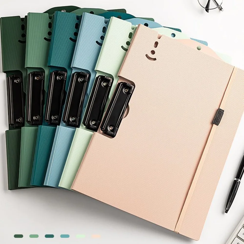 1 PCS Portable Foldable A4 Writing Pad Simple Durable File Folder With Straps High Quality Documents Clip