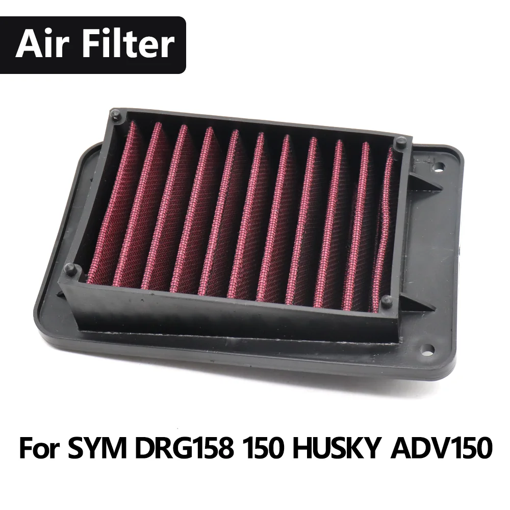 Motorcycle Engine Air Intake Filter Cleaner Element Air Filter For SYM DRG150 HUSKY ADV150 ADV 150 DRG158 DRG 158 150