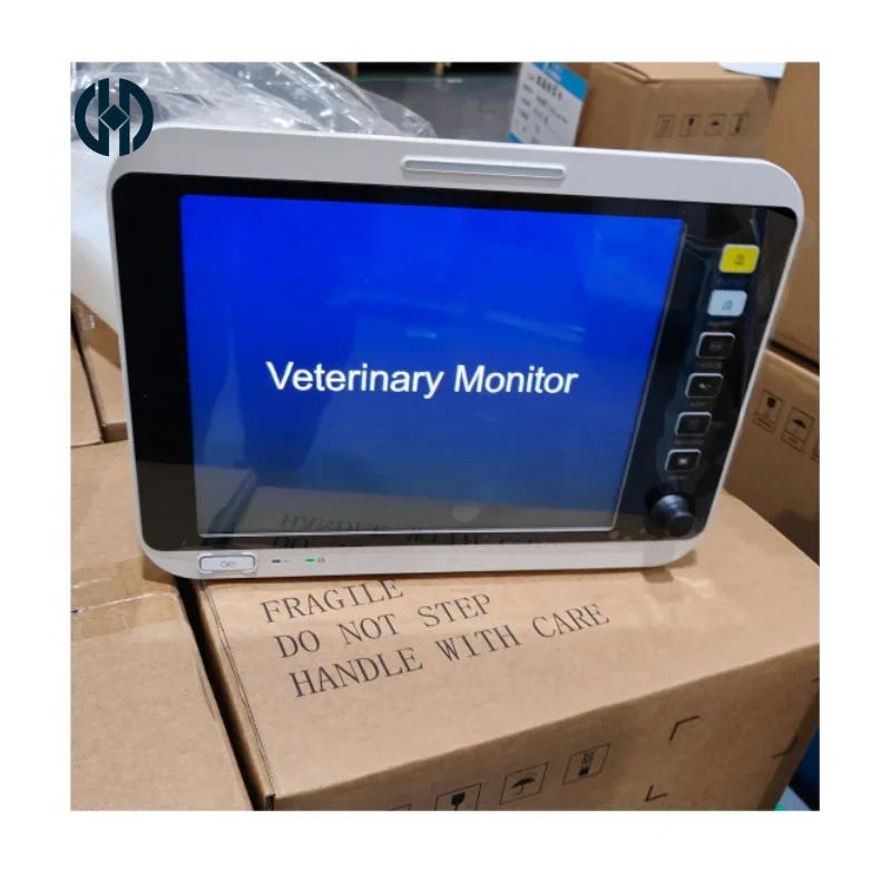 

perfect 2025Handheld 12.1 Inches Touch Screen Veterinary Monitor with HR/PR/NIBP/SpO2/EtCO2/Alarm