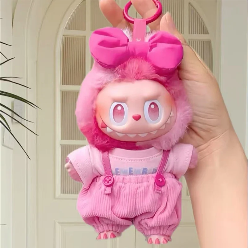 

For 15/17cm Labubu 3.0 Big Into Energy Dress Up Kit Cute Outfit with Hairband for Fashion Doll Accessories